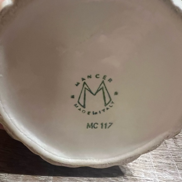 Mancer Made In Italy Asparagus Soup Decanter, No ladle/spoon, Rare Ceramic - Picture 3 of 8